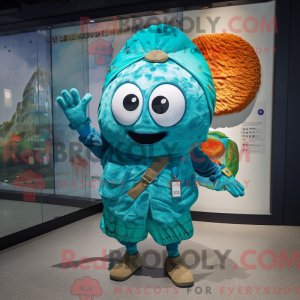 Mascot character of a...
