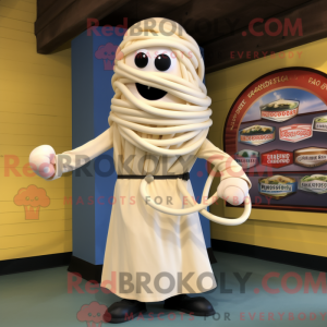 Mascot character of a Cream...