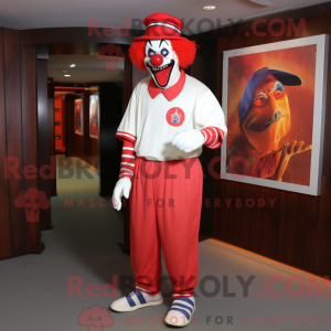 Mascot character of a Red...