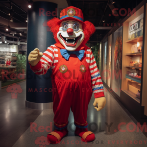 Mascot character of a Red...