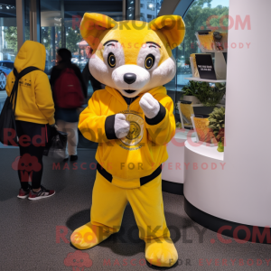 Personnage mascotte d un...