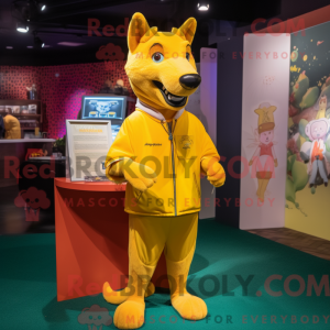Personnage mascotte d un...