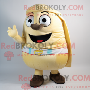 Mascottekarakter van een...