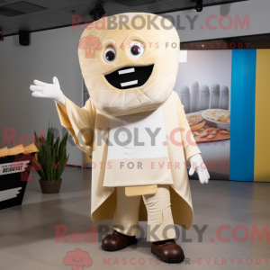 Maskotkarakter av en Cream...