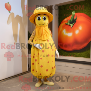 Mascot character of a...