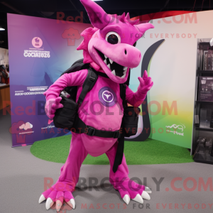 Mascot karakter van een...