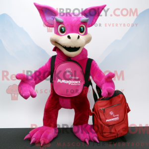 Maskot karakter af en...
