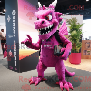 Mascot karakter van een...