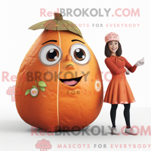 Mascot character of a Rust...