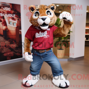 Personnage mascotte d un...