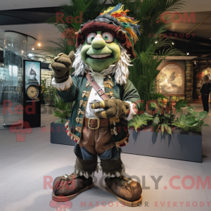 Maskot karakter af en...