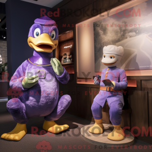Mascot karakter van een...