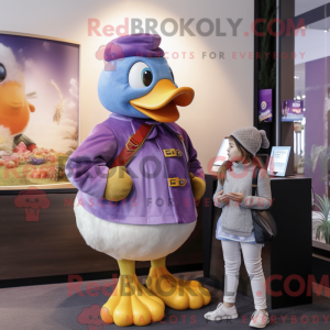 Mascot karakter van een...