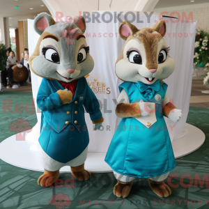 Mascot karakter van een...