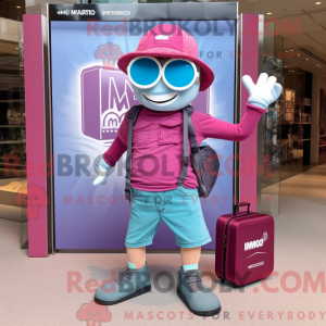 Postava maskota Magenta...