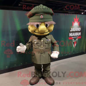 Mascot character of a...