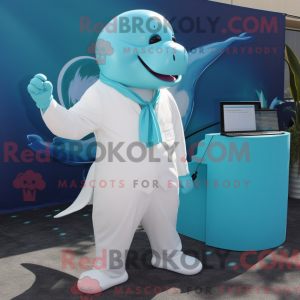 Mascot character of a...