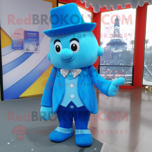 Sky Blue Pendant maskot...