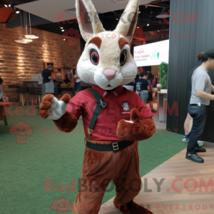Mascot character of a...
