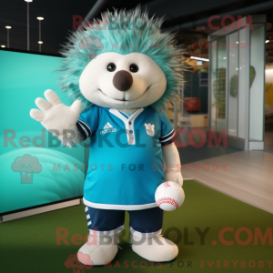 Mascottefiguur van een...