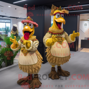Mascottekarakter van een...
