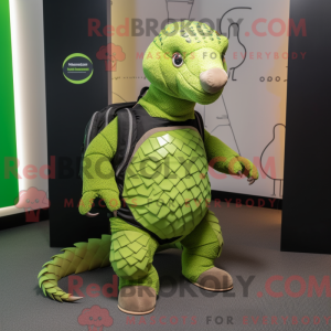 Mascot character of a Lime...