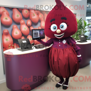 Mascottekarakter van een...