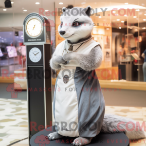 Mascottefiguur van een...