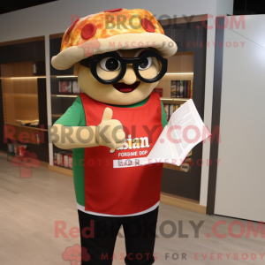 Mascottekarakter van een...