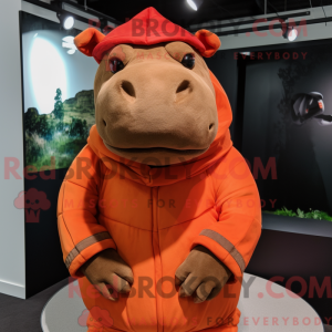 Mascot karakter van een...