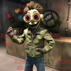 Personnage mascotte d un...
