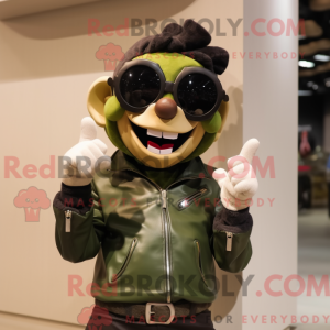 Mascottekarakter van een...