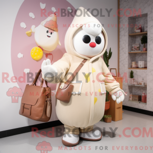 Mascot character of a Cream...