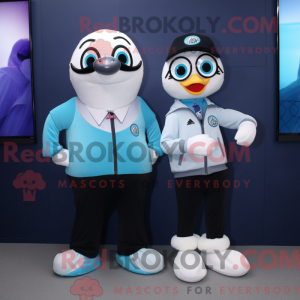 Mascottekarakter van een...