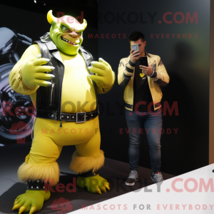 Personnage mascotte d un...
