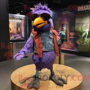 Postava maskota Purple Dodo...