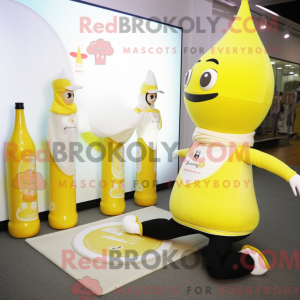 Maskot karakter af en...