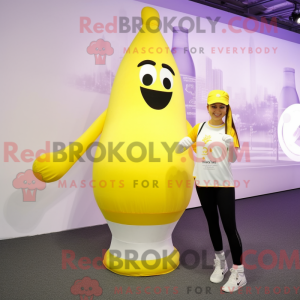 Maskot karakter af en...