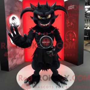 Mascot character of a Black...