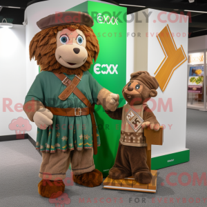 Personnage mascotte d une...