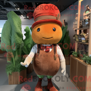 Maskot-karakter av en...