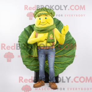 Mascot karakter van een...