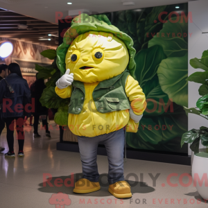 Mascot karakter van een...