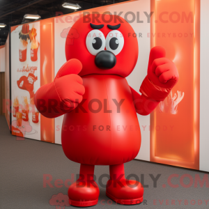 Personnage mascotte d un...