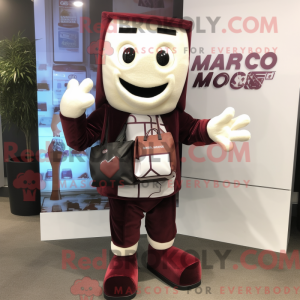 Maskot karakter af en...