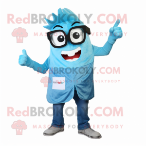 Postava maskota Sky Blue...