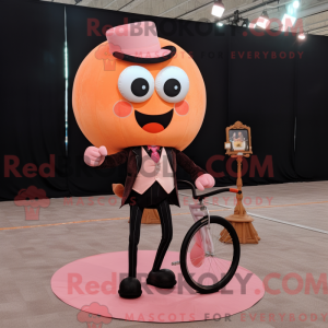 Mascot character of a Peach...