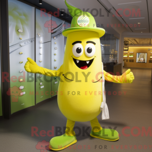 Mascot character of a Lemon...