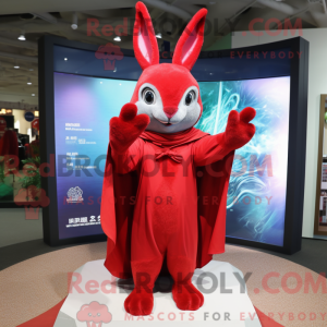 Mascot character of a Red...