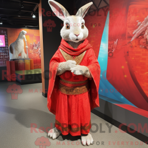 Mascot character of a Red...
